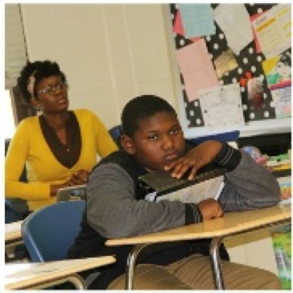 Teacher and student